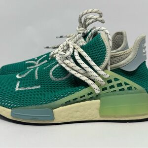 Adidas Pharrell x NMD Human Race Dash Green Q46466 Men’s Size 5.5 Women’s Size 7